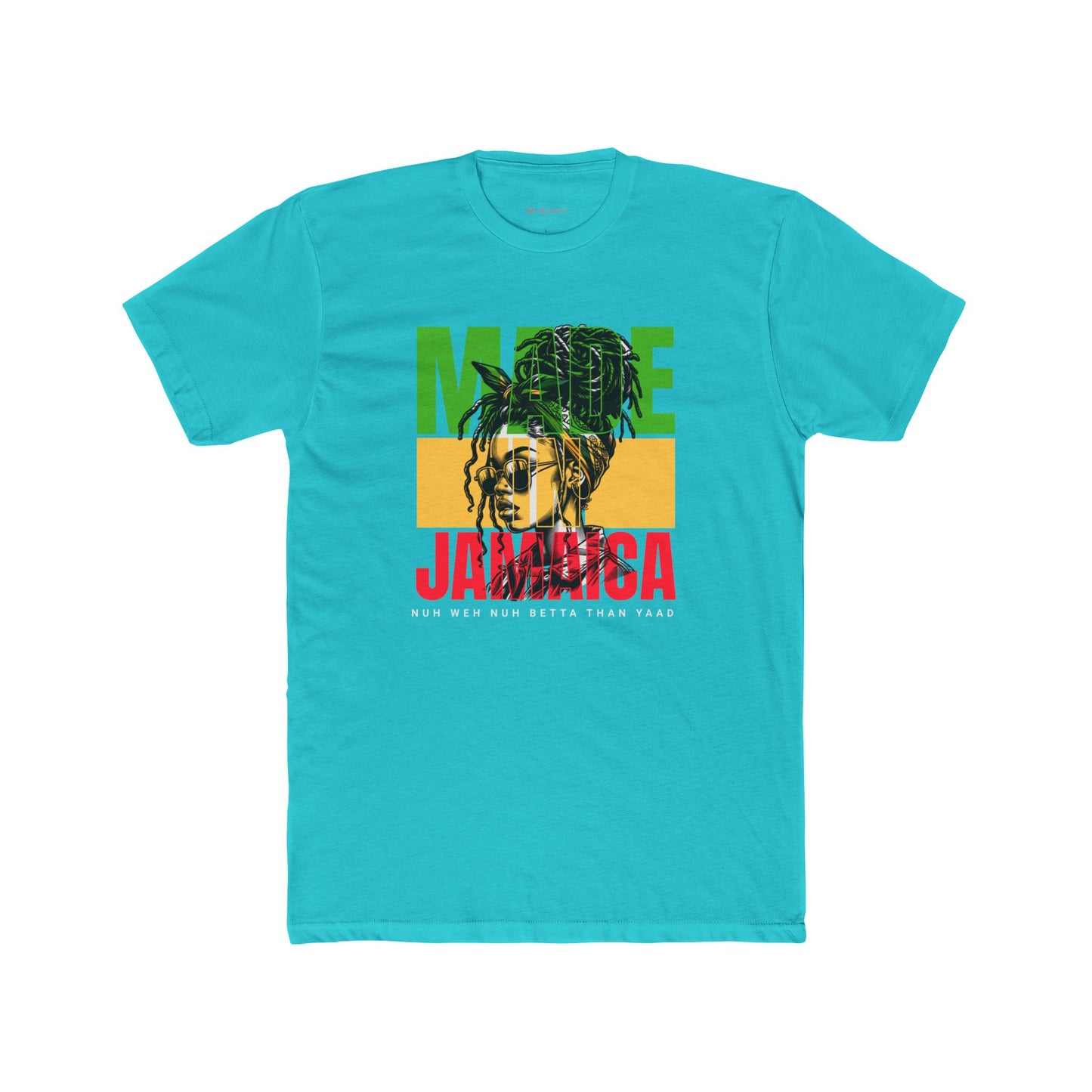 Made In Jamaica (Empress Print) - Premium T-Shirt