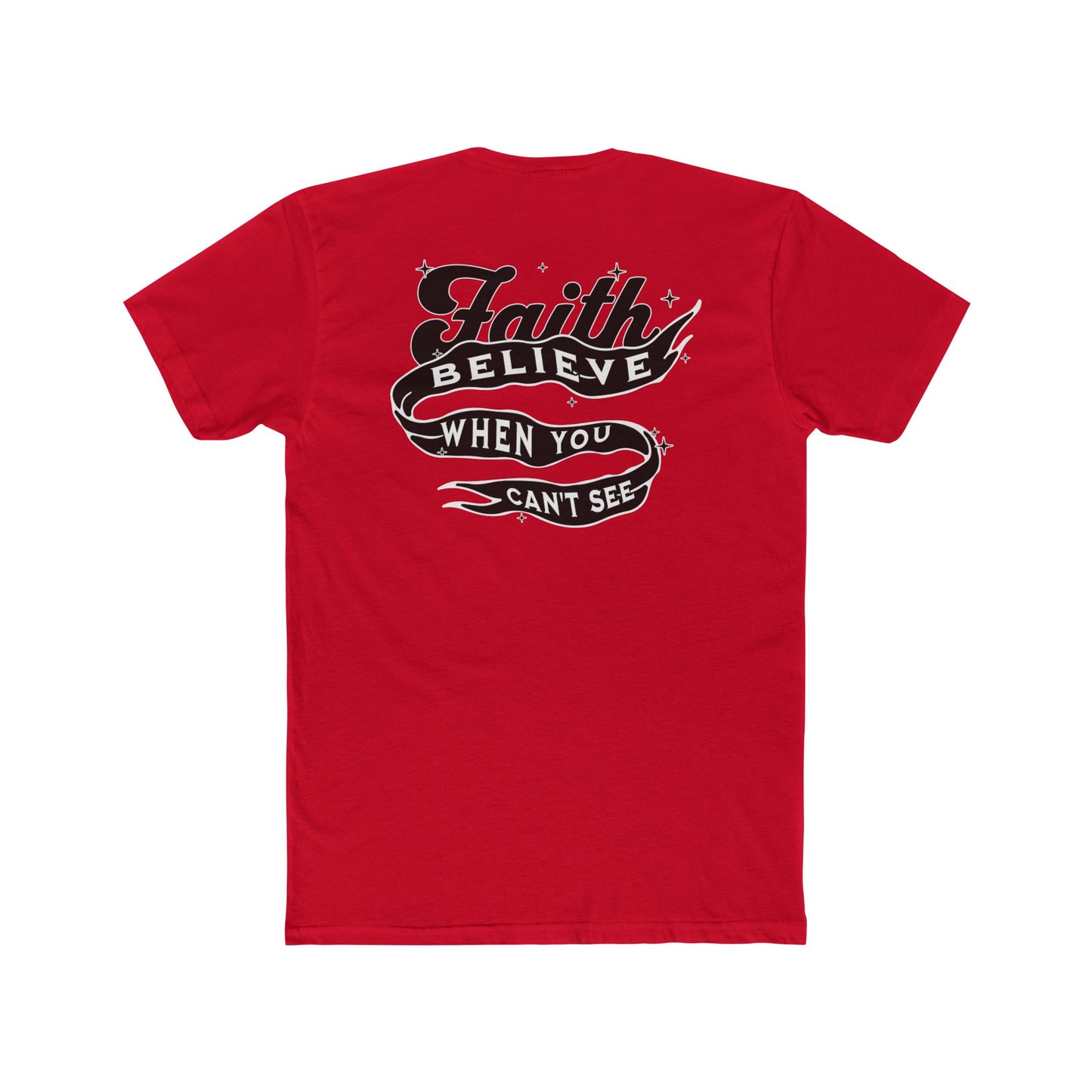 Faith Never Luck - Premium T-Shirt