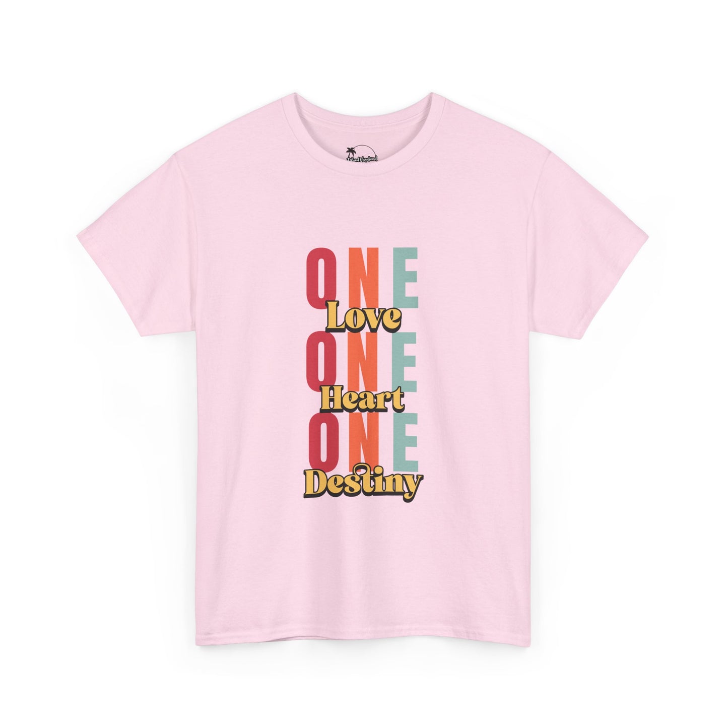 One Love, One Heart, One Destiny - Heavy Cotton Tee