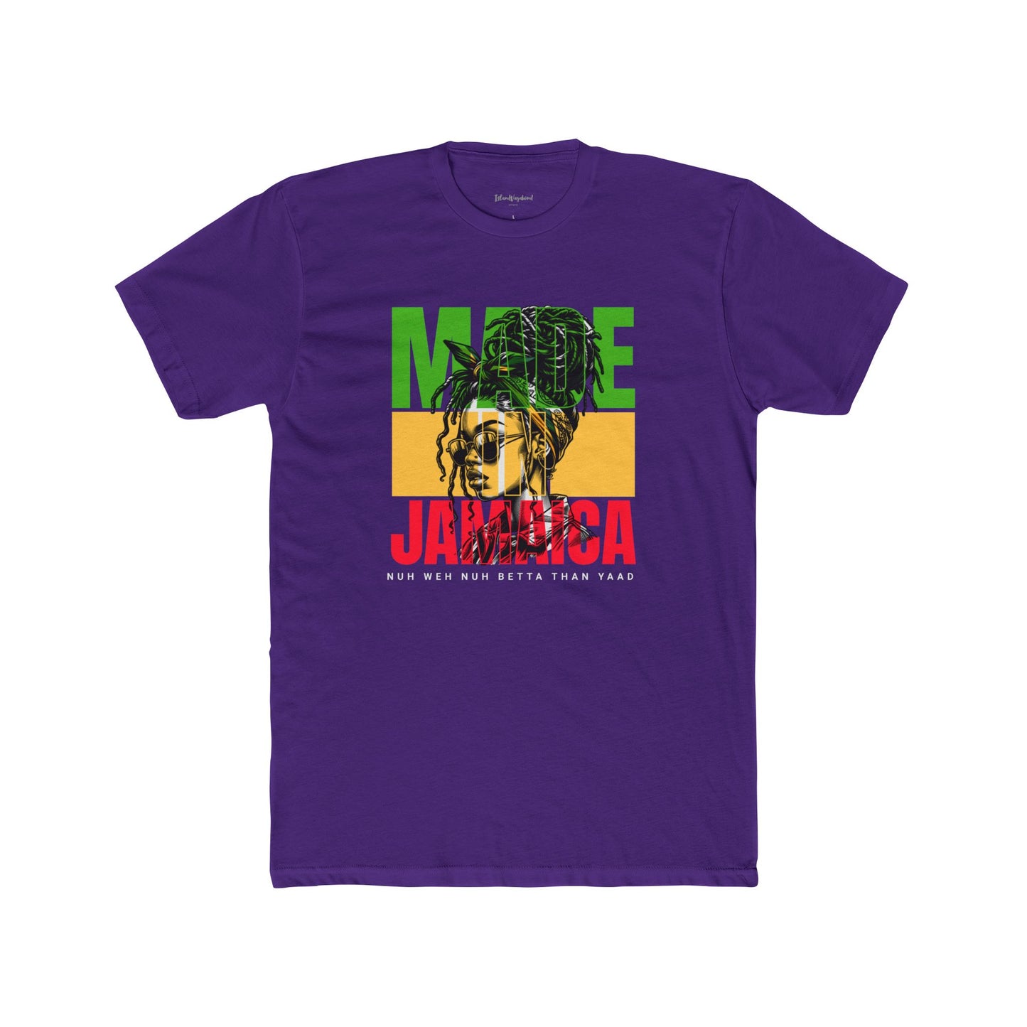 Made In Jamaica (Empress Print) - Premium T-Shirt