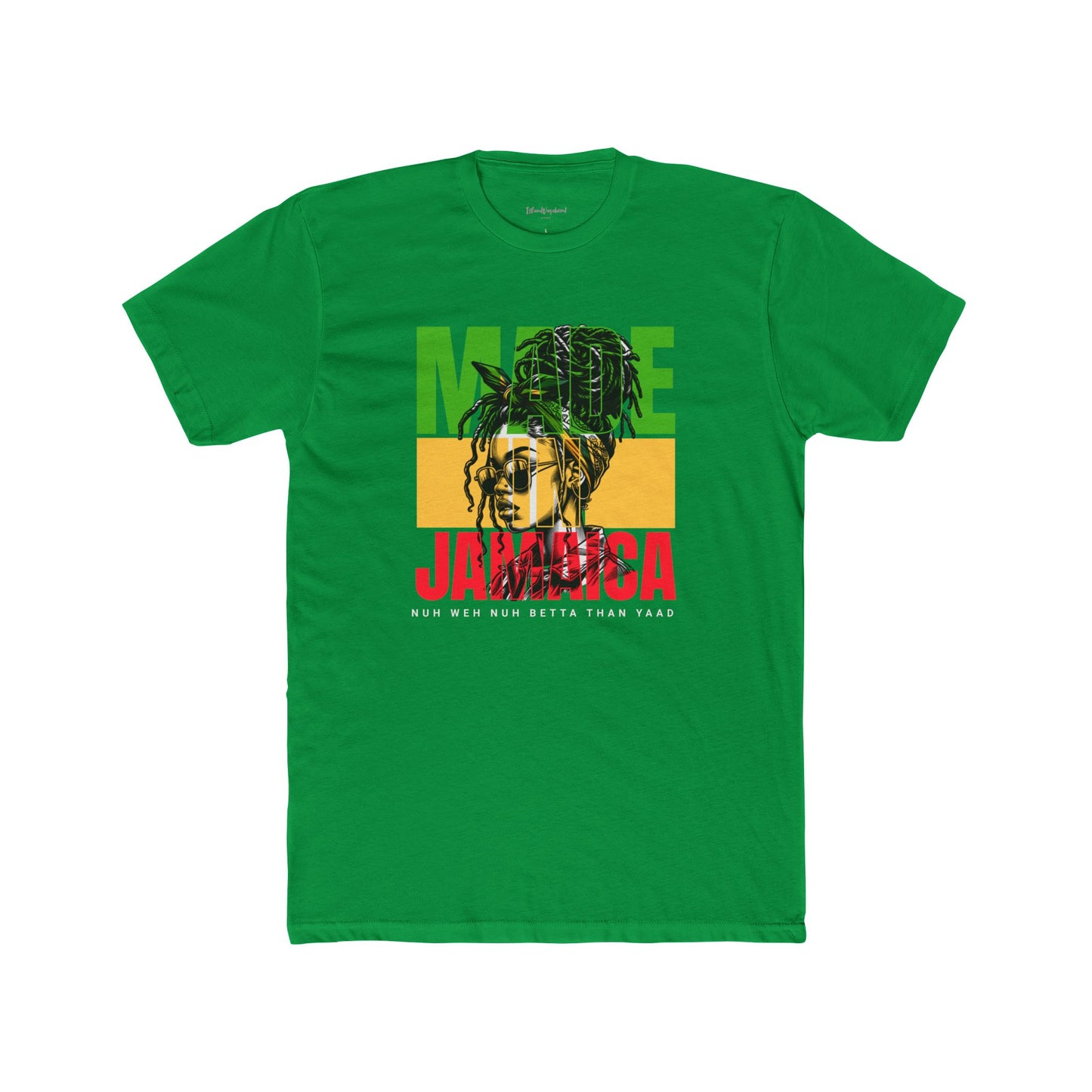 Made In Jamaica (Empress Print) - Premium T-Shirt