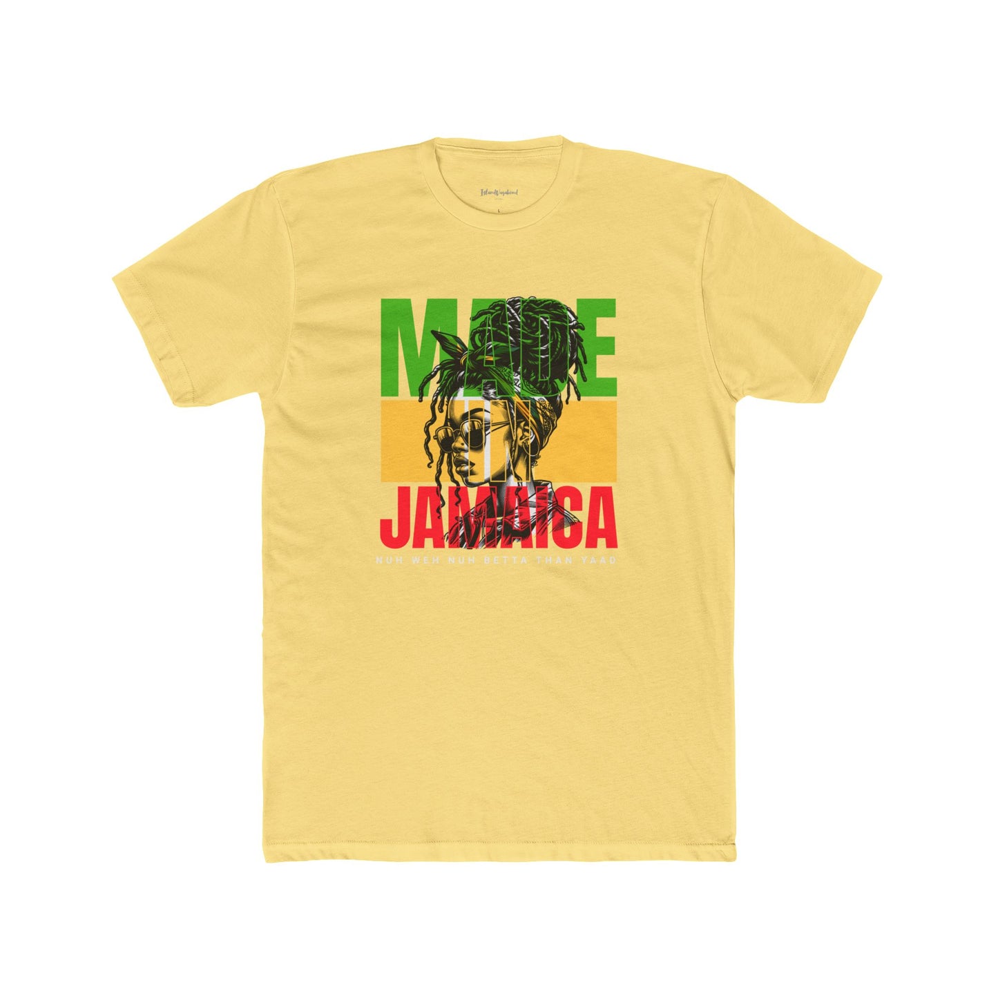 Made In Jamaica (Empress Print) - Premium T-Shirt