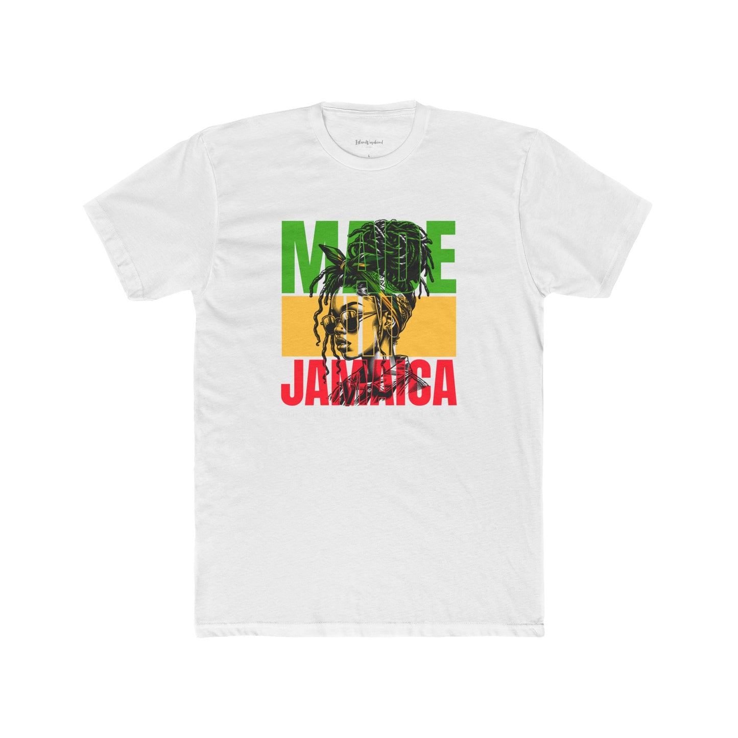 Made In Jamaica (Empress Print) - Premium T-Shirt