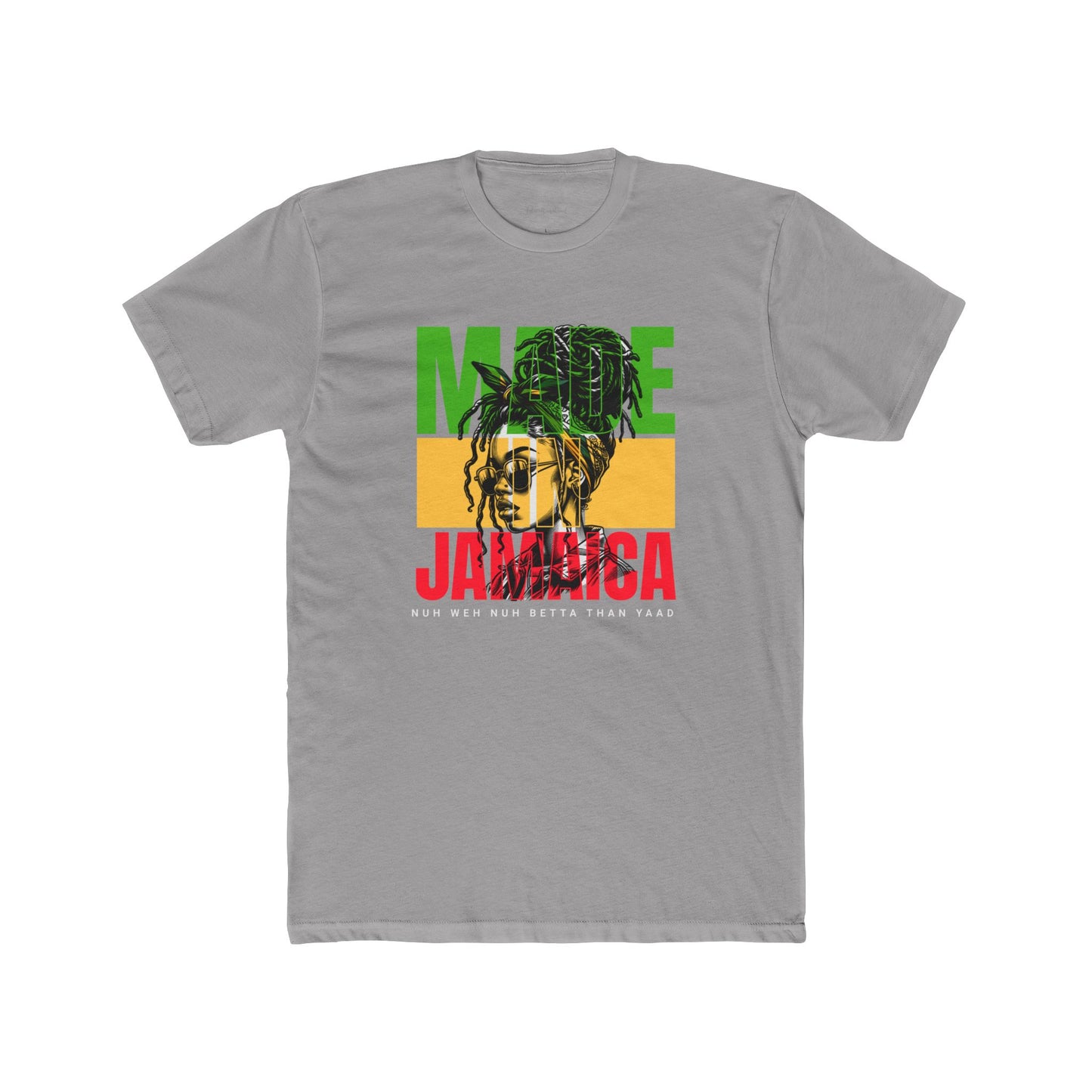 Made In Jamaica (Empress Print) - Premium T-Shirt