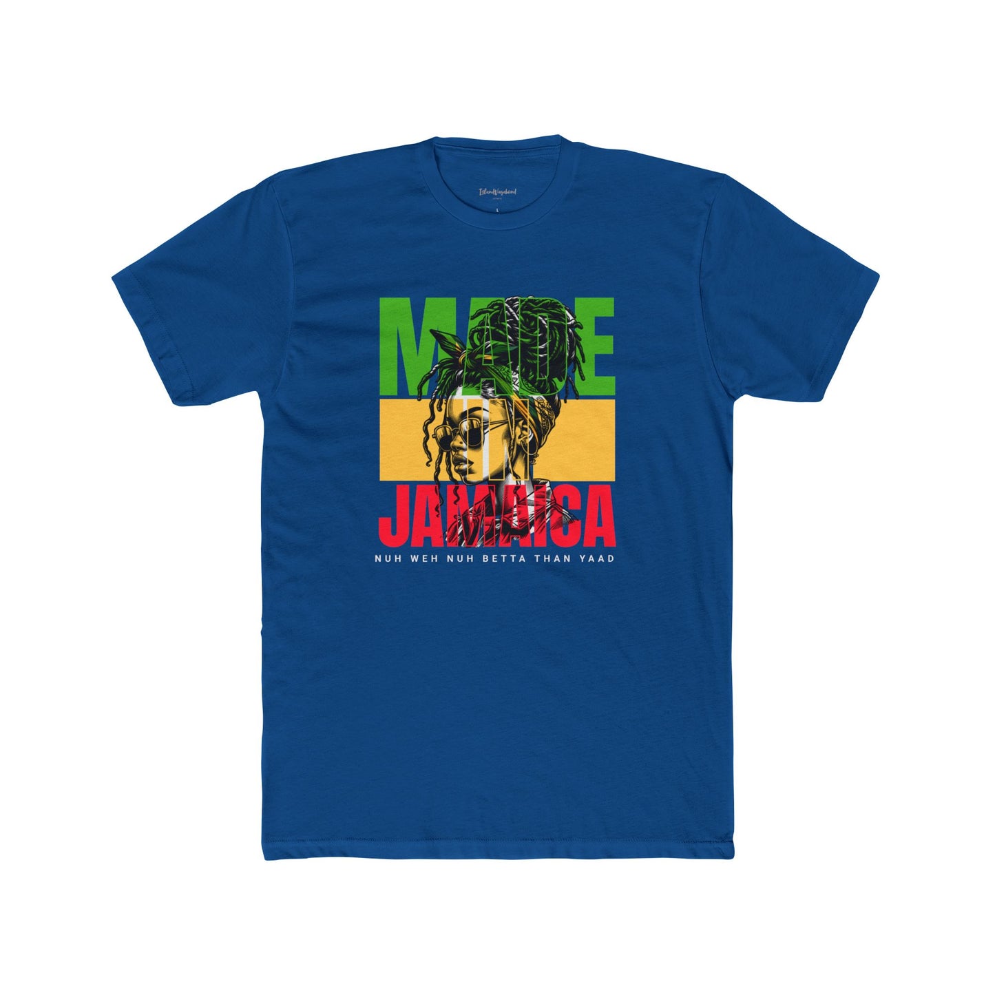 Made In Jamaica (Empress Print) - Premium T-Shirt