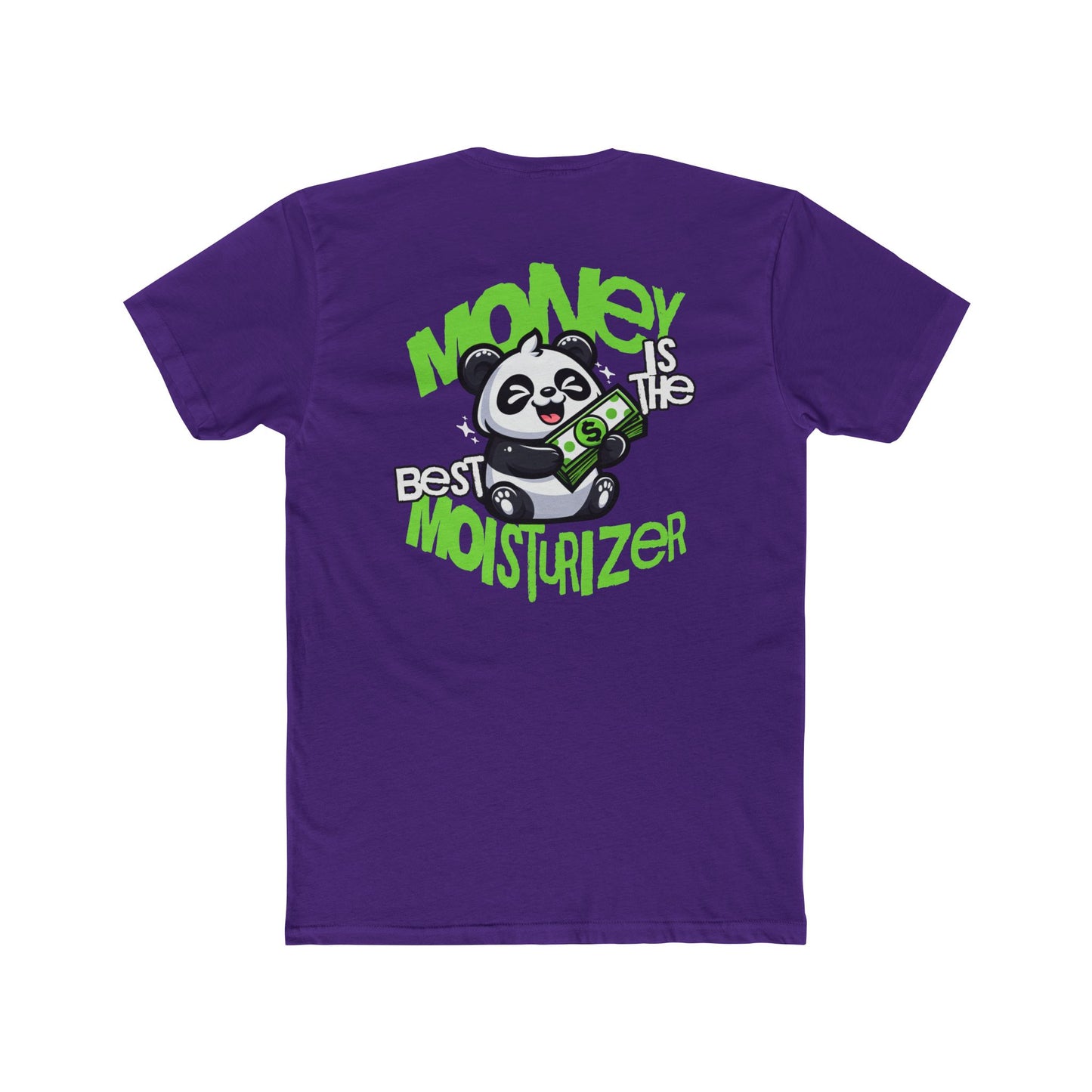 Money Is The Best Moisturizer (Pocket Print) - Premium T-Shirt