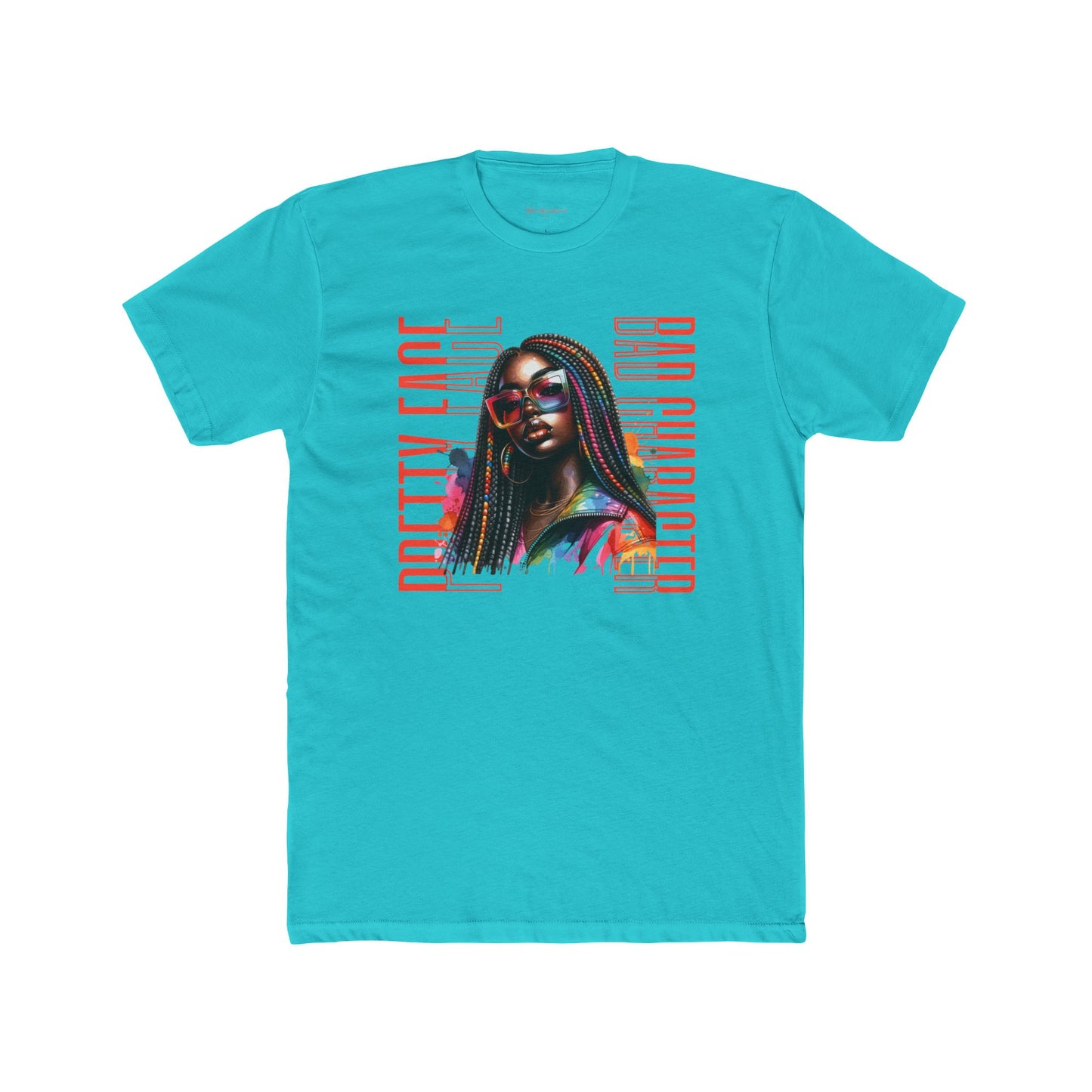 Pretty Face Bad Character - Premium T-Shirt