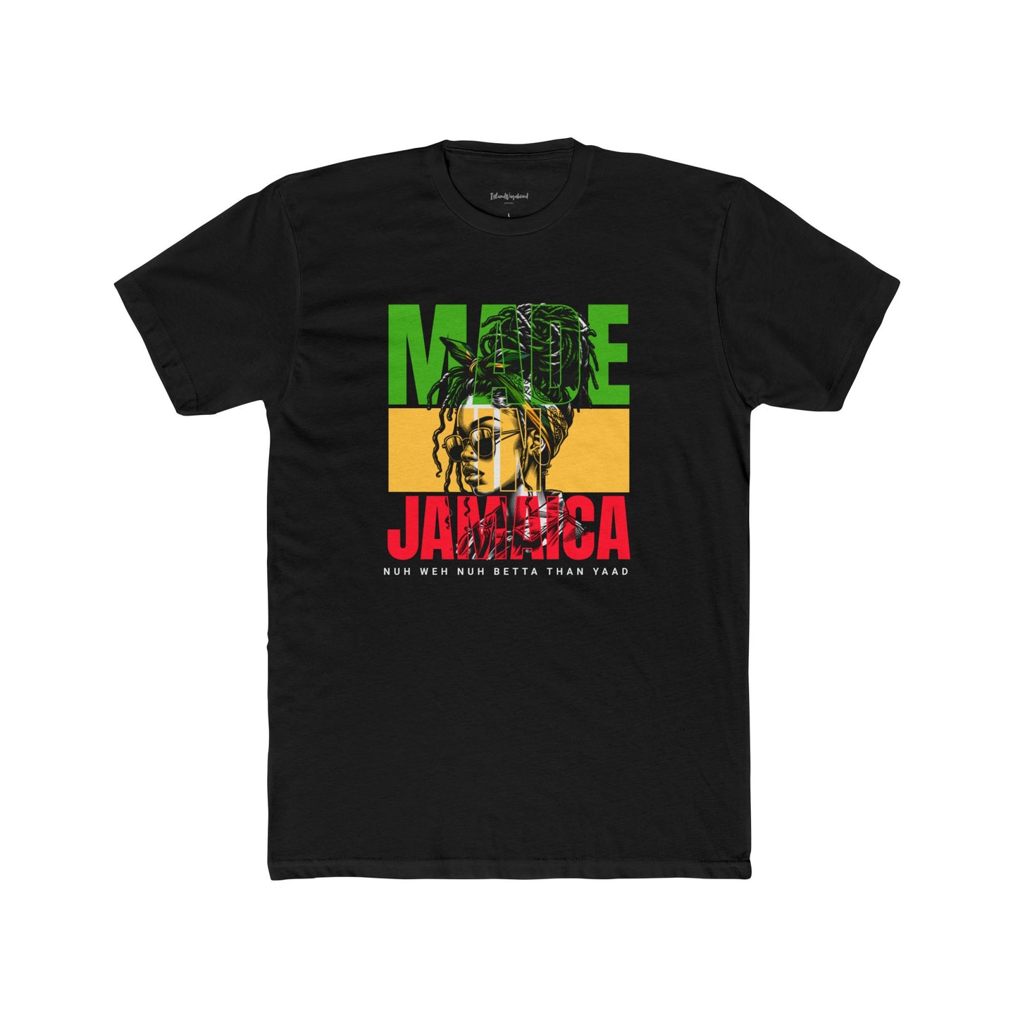 Made In Jamaica (Empress Print) - Premium T-Shirt