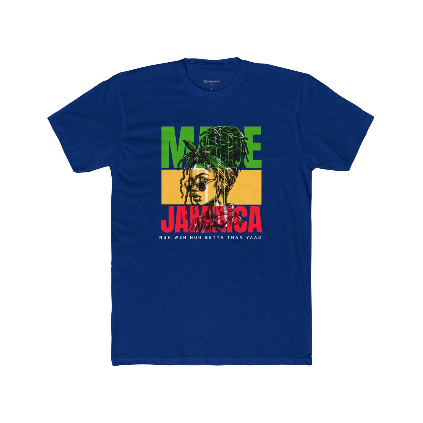 Made In Jamaica (Empress Print) - Premium T-Shirt