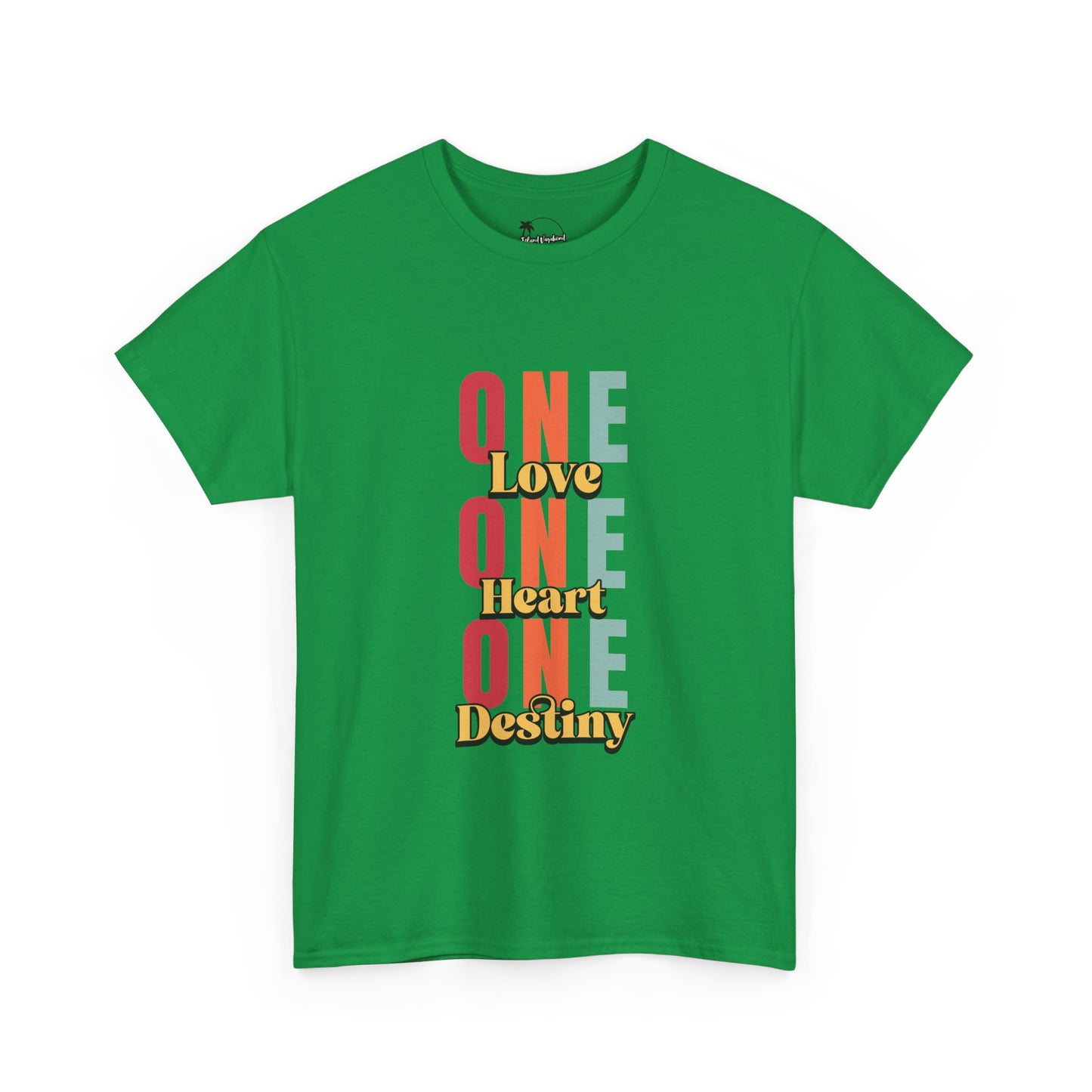 One Love, One Heart, One Destiny - Heavy Cotton Tee