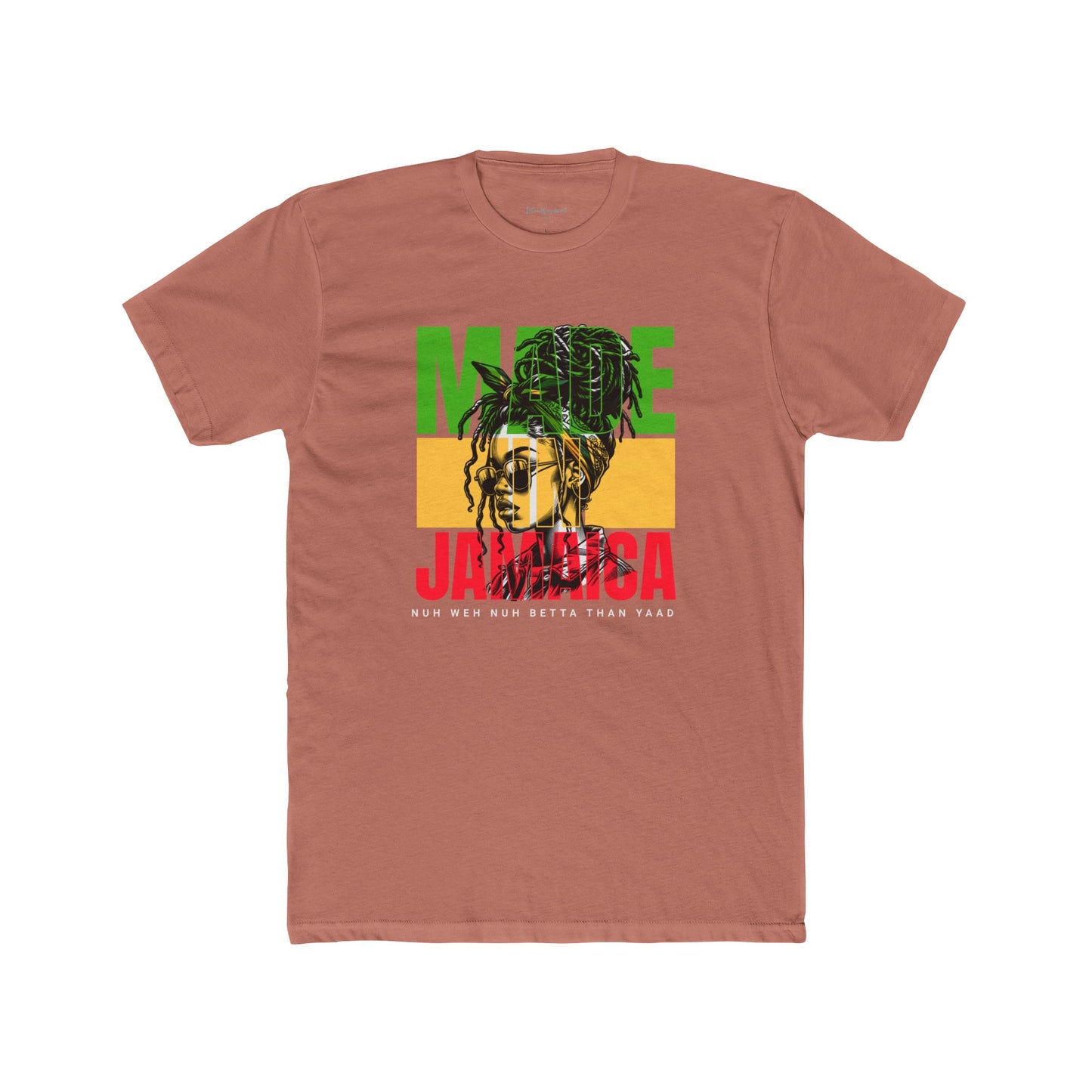 Made In Jamaica (Empress Print) - Premium T-Shirt