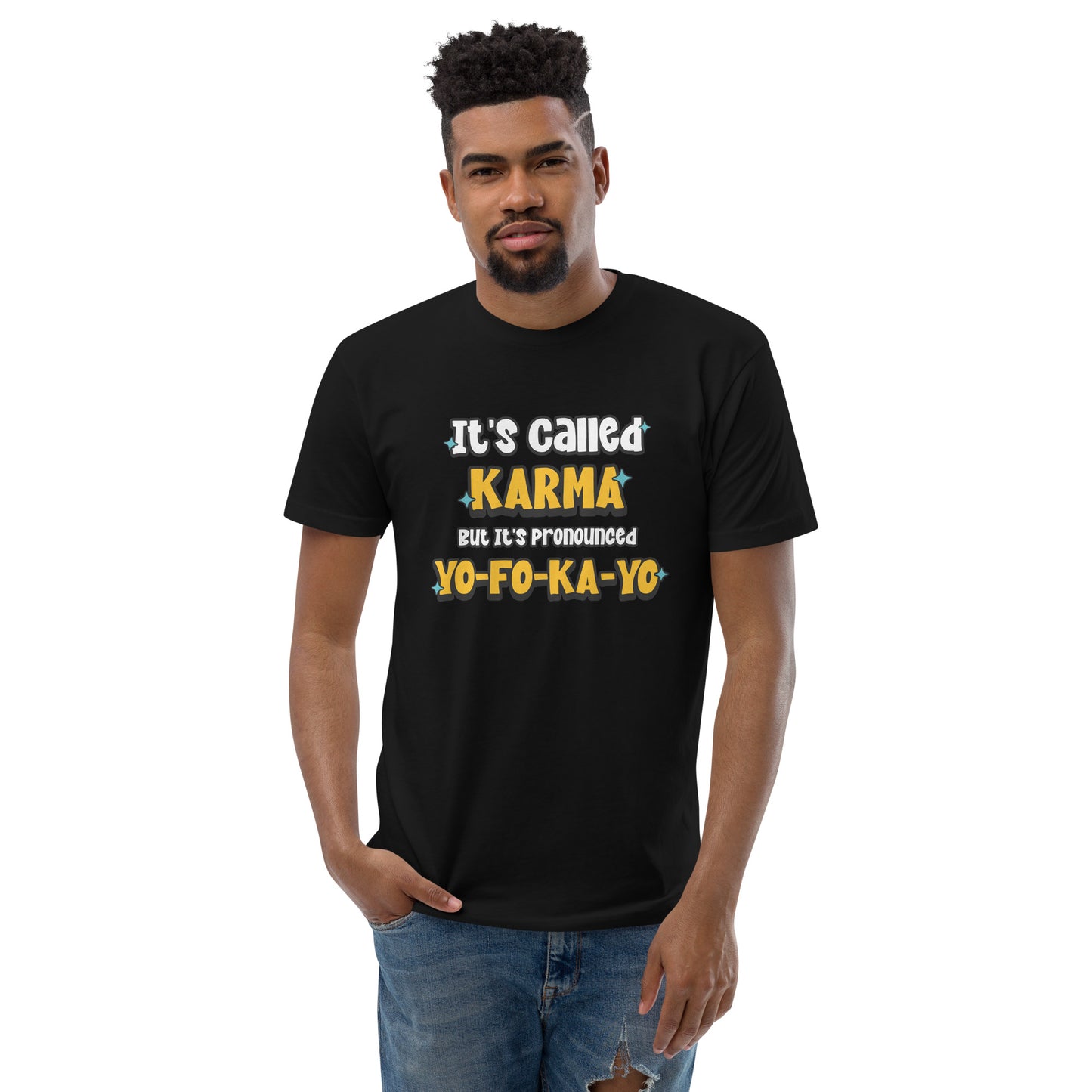 Karma (Yo-Fo-Ka-Yo) - Premium Cotton T-Shirt