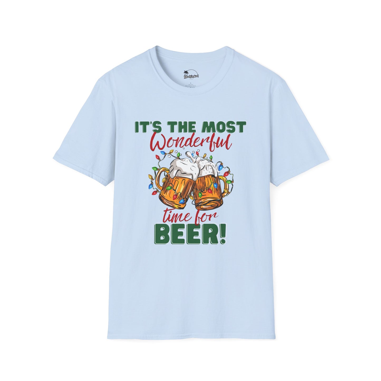 It' The Most Wonderful Time For Beer - Softstyle T-Shirt