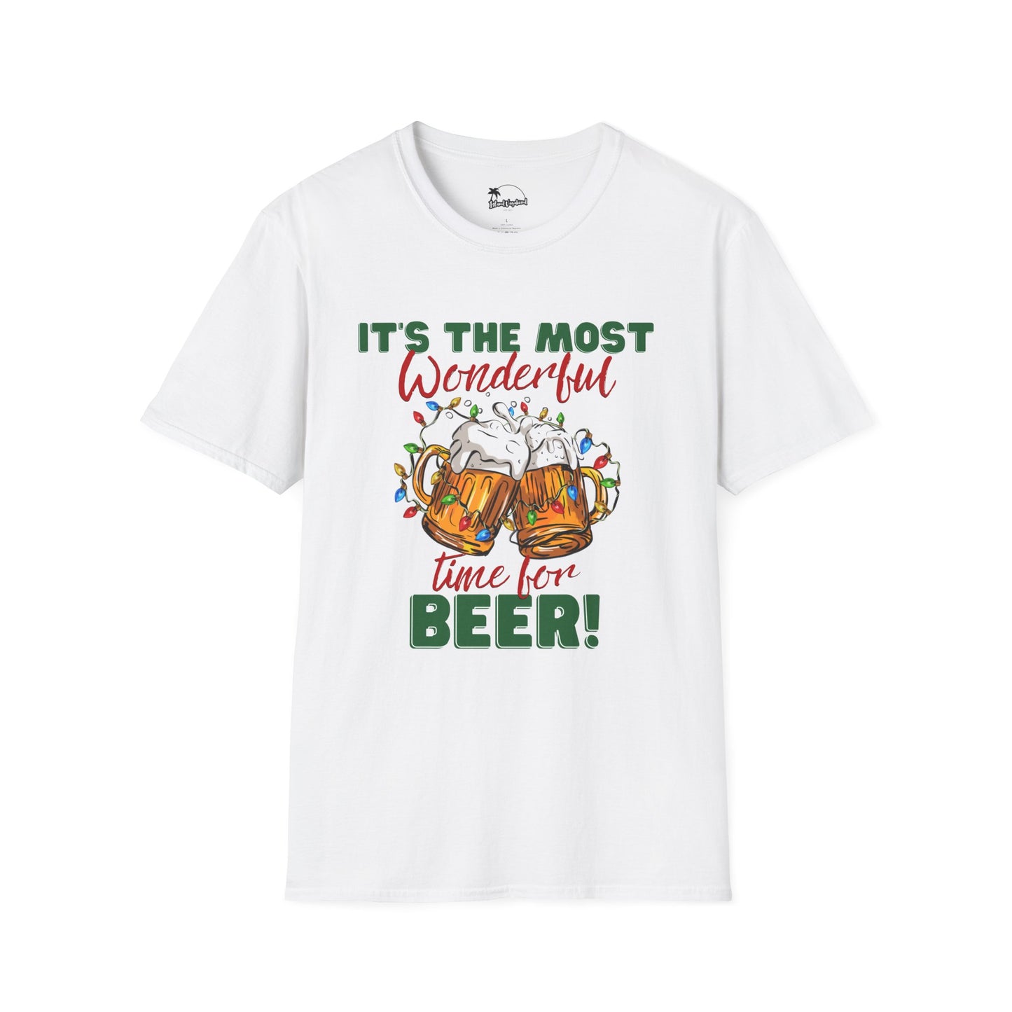 It' The Most Wonderful Time For Beer - Softstyle T-Shirt