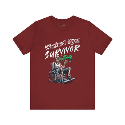 Wicked Gyal Survivor - Jersey Tee