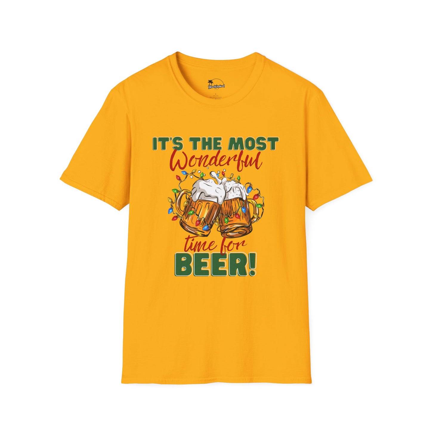 It' The Most Wonderful Time For Beer - Softstyle T-Shirt