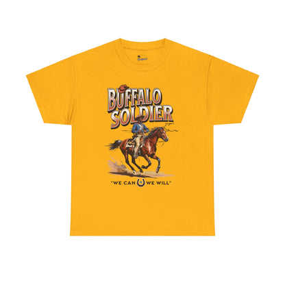 Buffalo Soldier – Honor Legacy, Embrace Strength - Heavy Cotton Tee