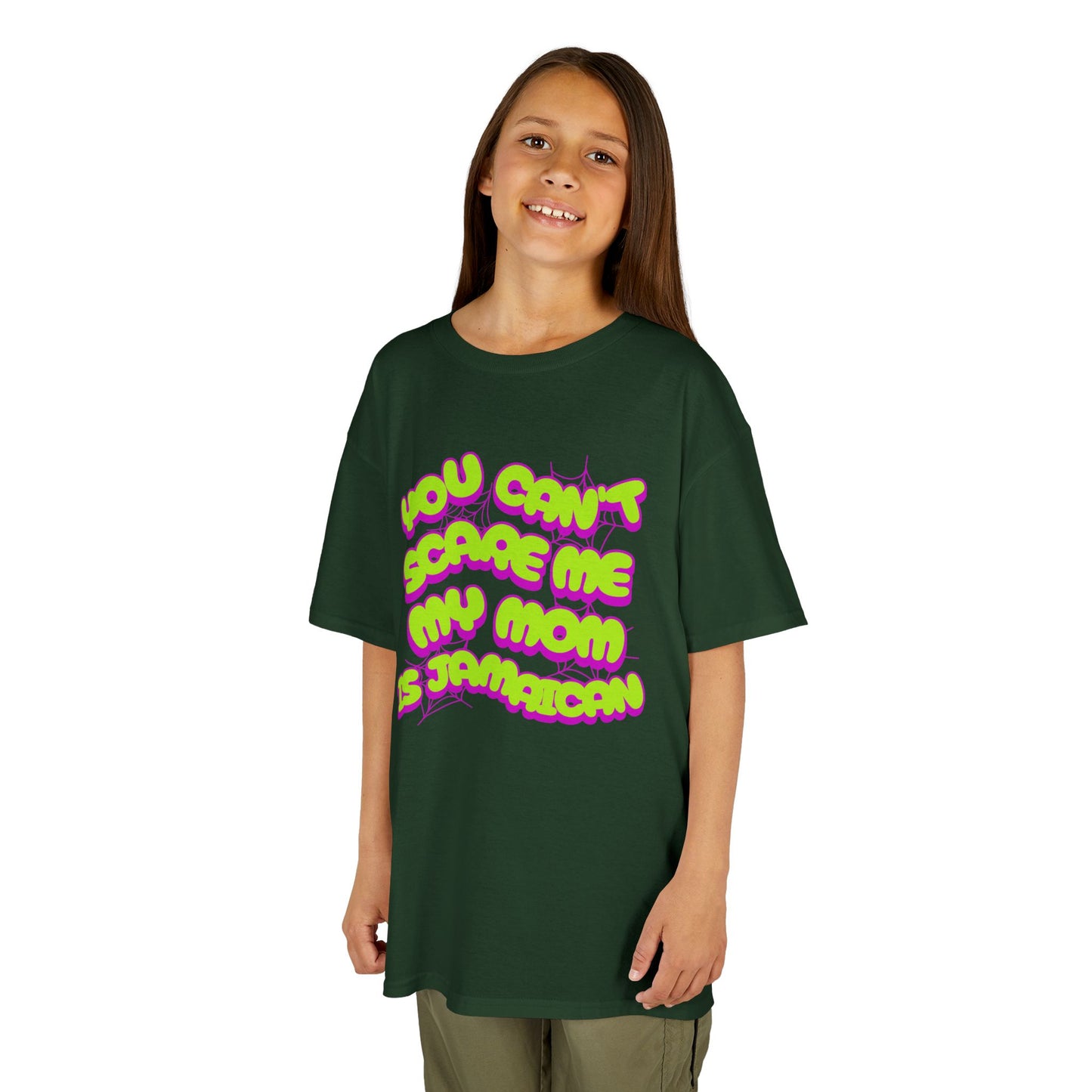 You Can't Scare Me, My Mother Is Jamaican - Kids Heavy Cotton™ Tee