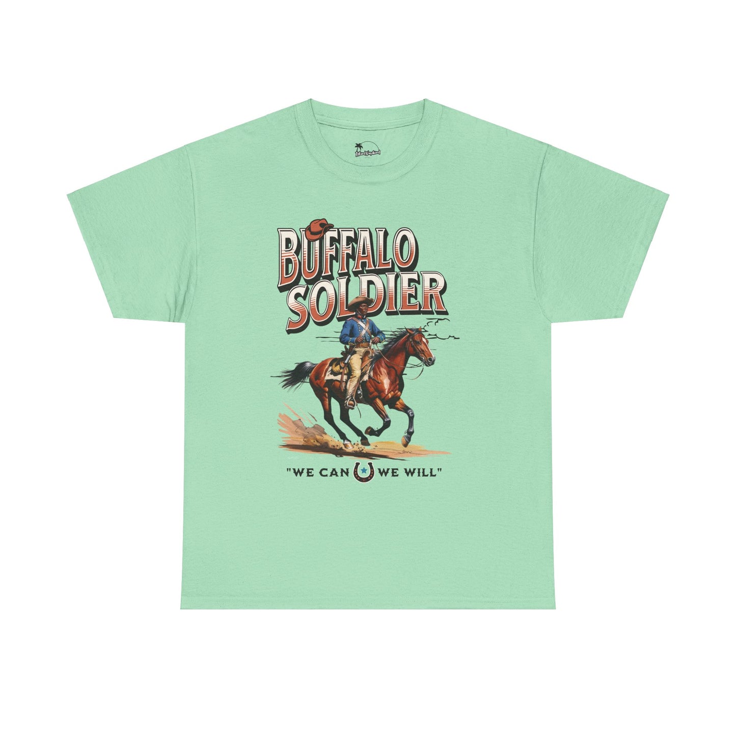 Buffalo Soldier – Honor Legacy, Embrace Strength - Heavy Cotton Tee