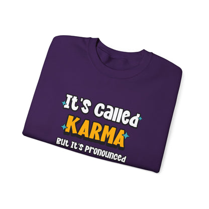 Karma (Yo-Fo-Ka-Yo) - Crewneck Sweatshirt - Because Life’s a Balancing Act