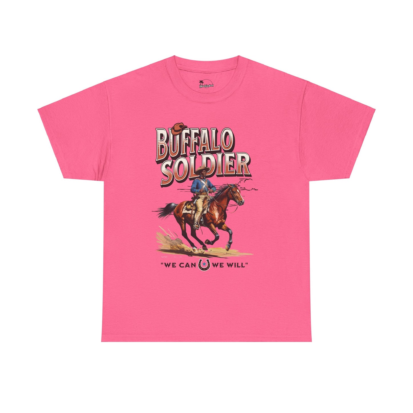 Buffalo Soldier – Honor Legacy, Embrace Strength - Heavy Cotton Tee