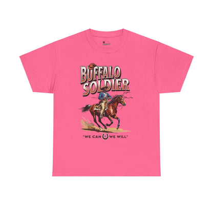 Buffalo Soldier – Honor Legacy, Embrace Strength - Heavy Cotton Tee