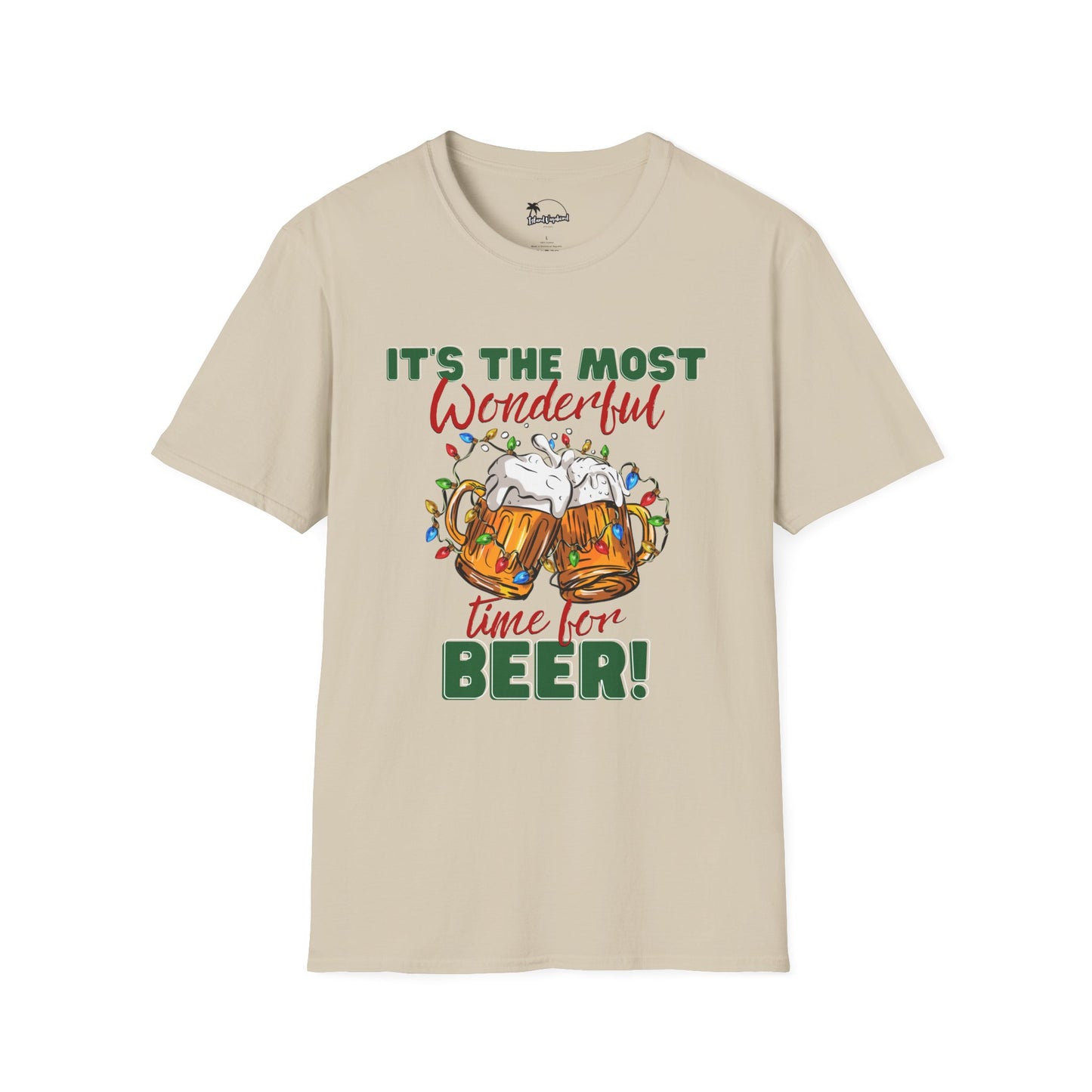 It' The Most Wonderful Time For Beer - Softstyle T-Shirt