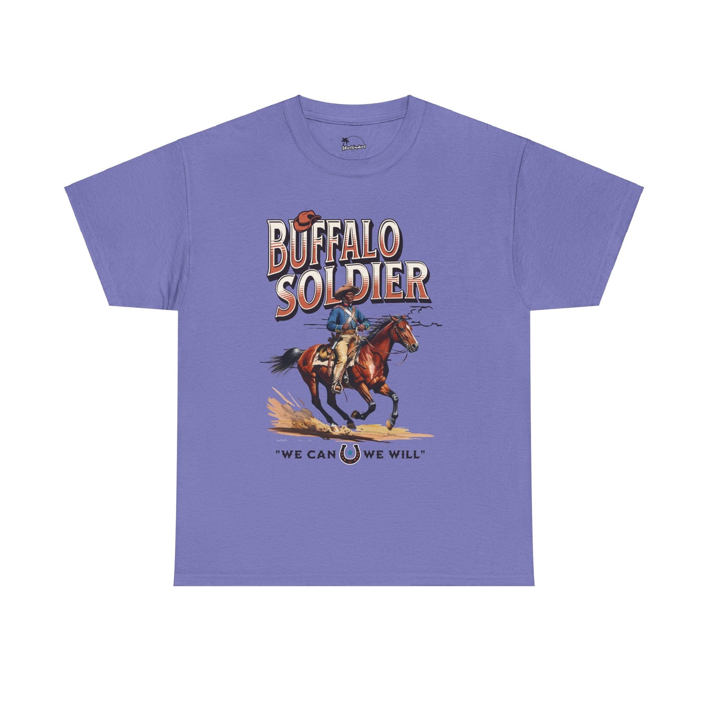 Buffalo Soldier – Honor Legacy, Embrace Strength - Heavy Cotton Tee