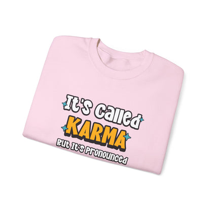 Karma (Yo-Fo-Ka-Yo) - Crewneck Sweatshirt - Because Life’s a Balancing Act