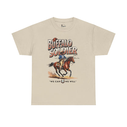 Buffalo Soldier – Honor Legacy, Embrace Strength - Heavy Cotton Tee