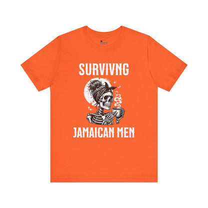 Surviving Jamaican Men - Jersey Tee