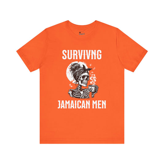 Surviving Jamaican Men - Jersey Tee