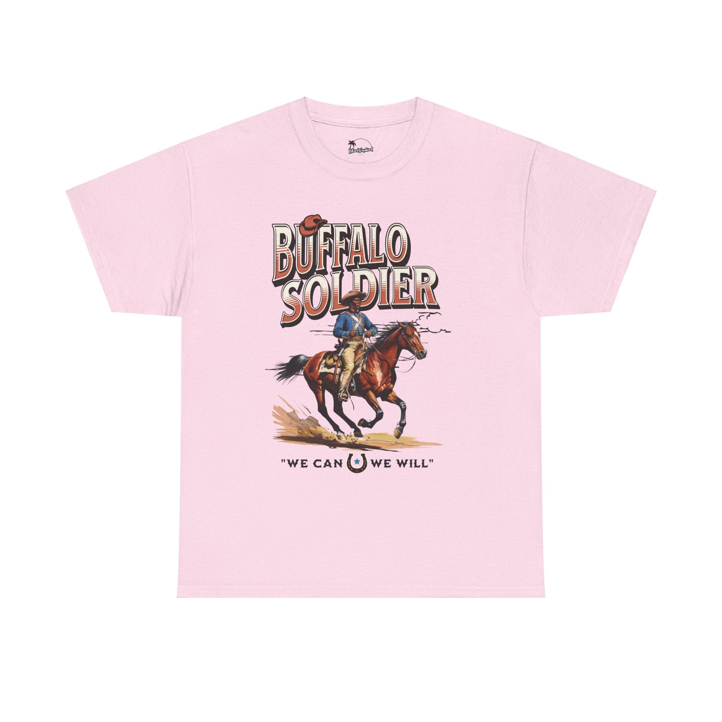 Buffalo Soldier – Honor Legacy, Embrace Strength - Heavy Cotton Tee