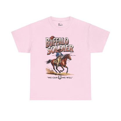 Buffalo Soldier – Honor Legacy, Embrace Strength - Heavy Cotton Tee