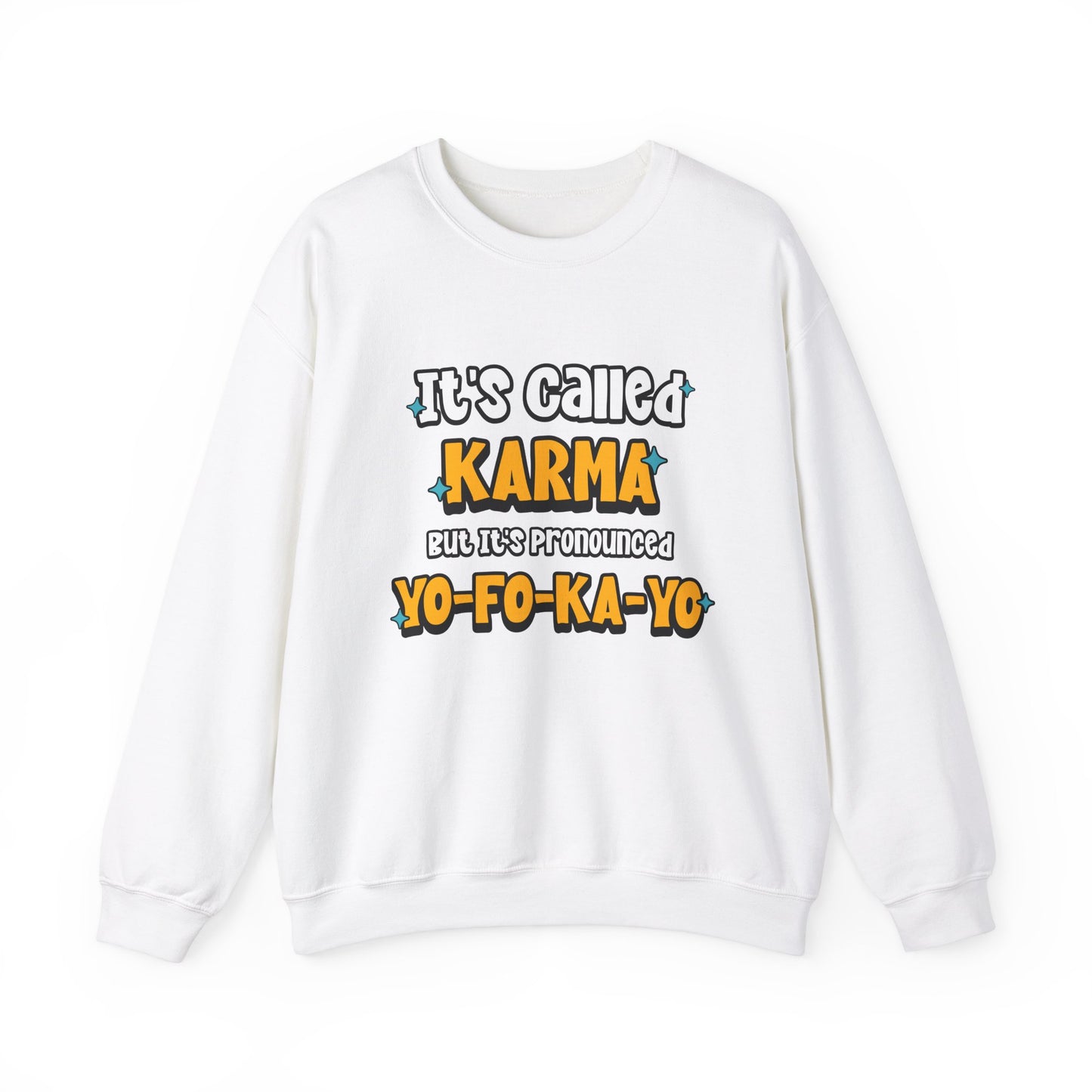 Karma (Yo-Fo-Ka-Yo) - Crewneck Sweatshirt - Because Life’s a Balancing Act