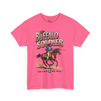 Buffalo Soldier – Honor Legacy, Embrace Strength - Heavy Cotton Tee