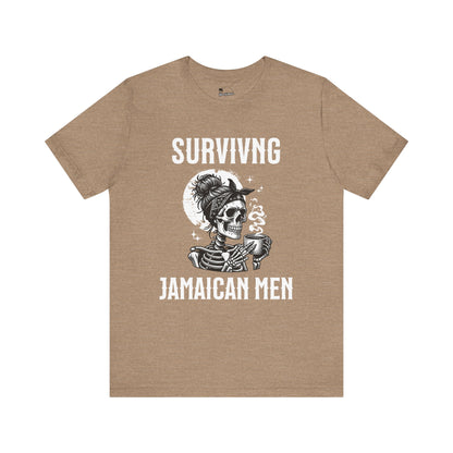 Surviving Jamaican Men - Jersey Tee