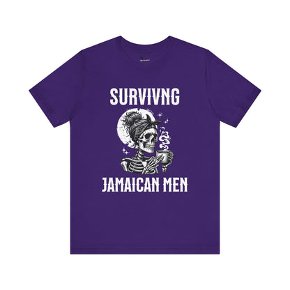 Surviving Jamaican Men - Jersey Tee