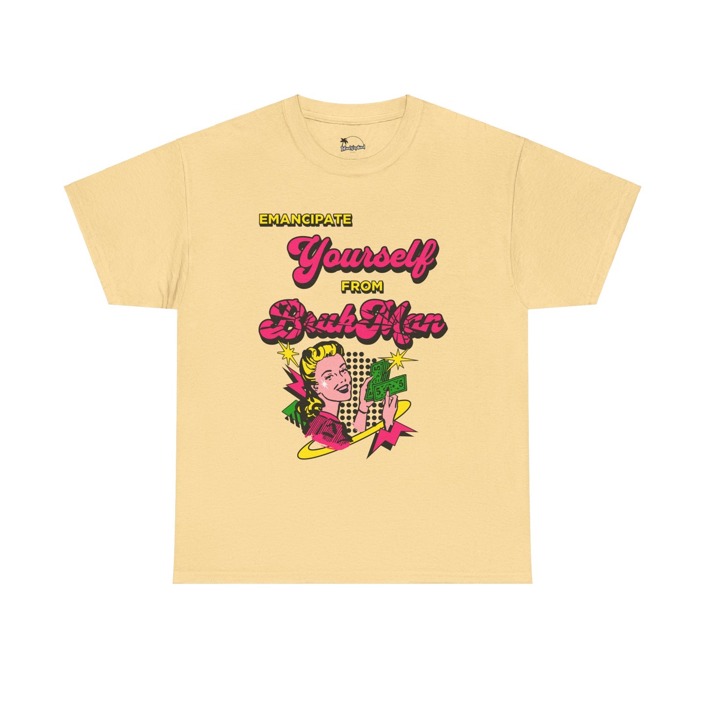 Emancipate Yourself from Bruk Man - Heavy Cotton Tee