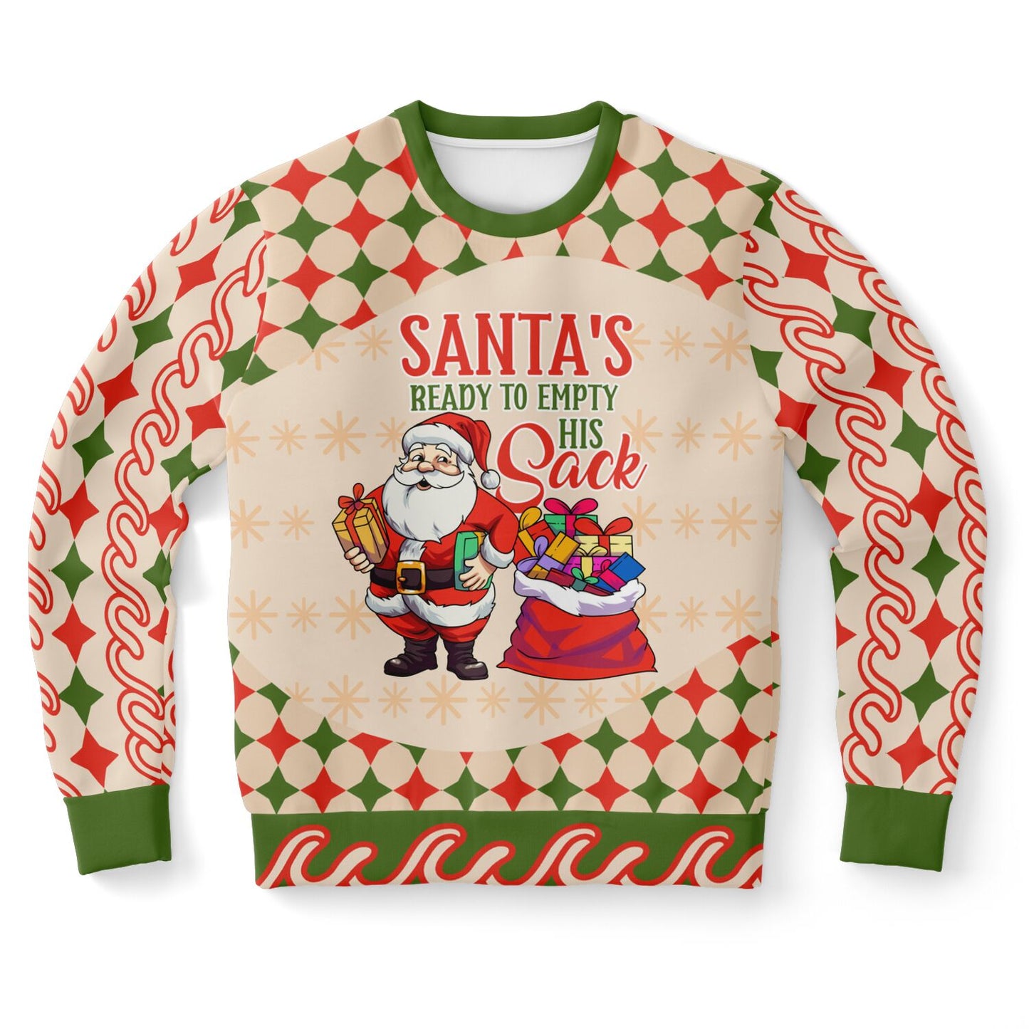 Santa’s Ready to Empty His Sack Sweatshirt