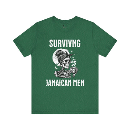 Surviving Jamaican Men - Jersey Tee