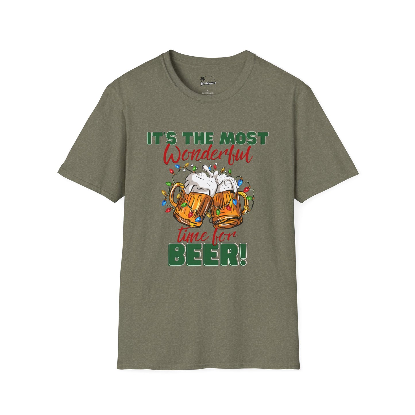 It' The Most Wonderful Time For Beer - Softstyle T-Shirt