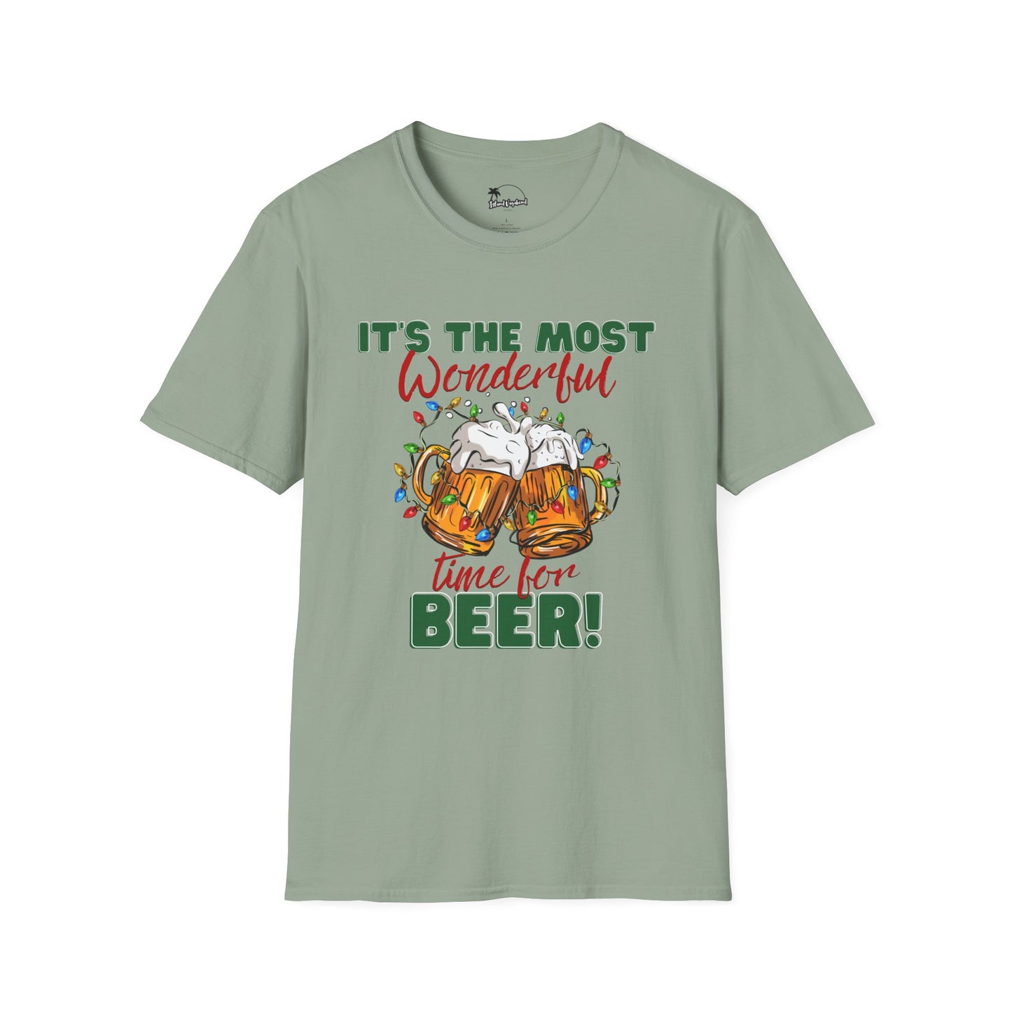 It' The Most Wonderful Time For Beer - Softstyle T-Shirt