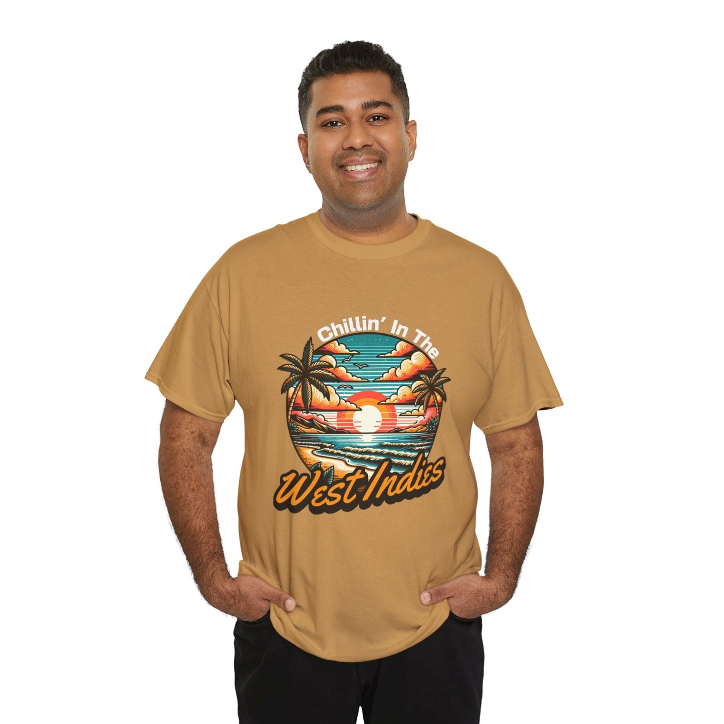 Chillin' In The West Indies - Heavy Cotton Tee