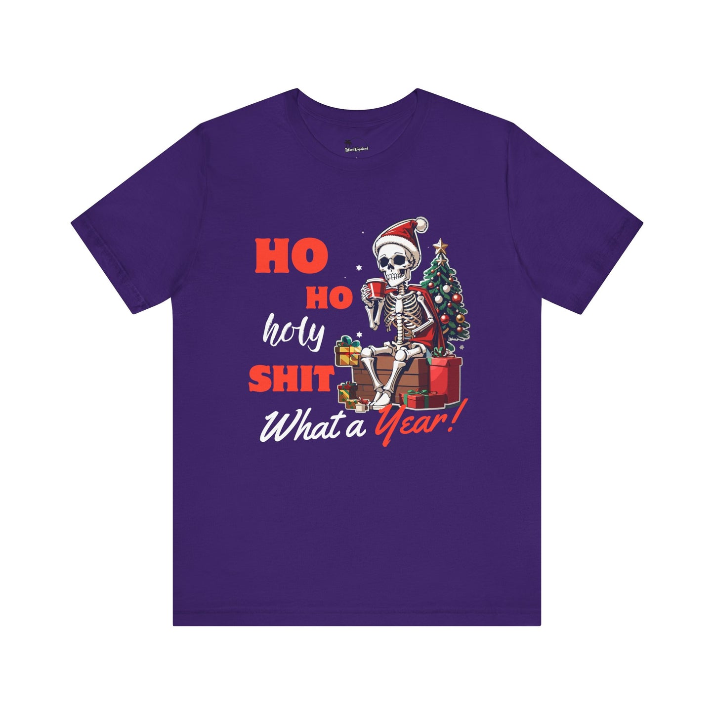"Ho Ho Holy Shit What a Year" - Premium T-Shirt