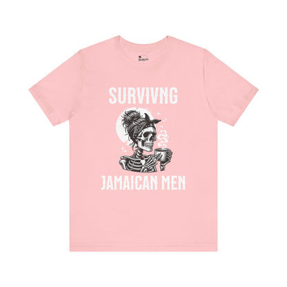 Surviving Jamaican Men - Jersey Tee