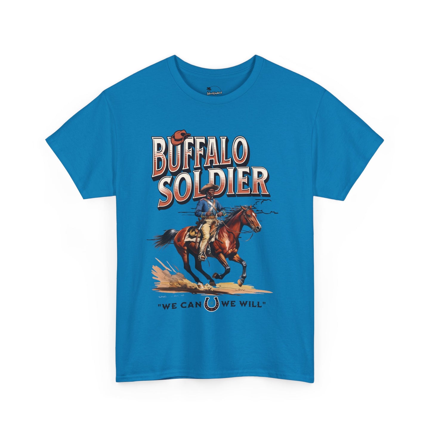 Buffalo Soldier – Honor Legacy, Embrace Strength - Heavy Cotton Tee