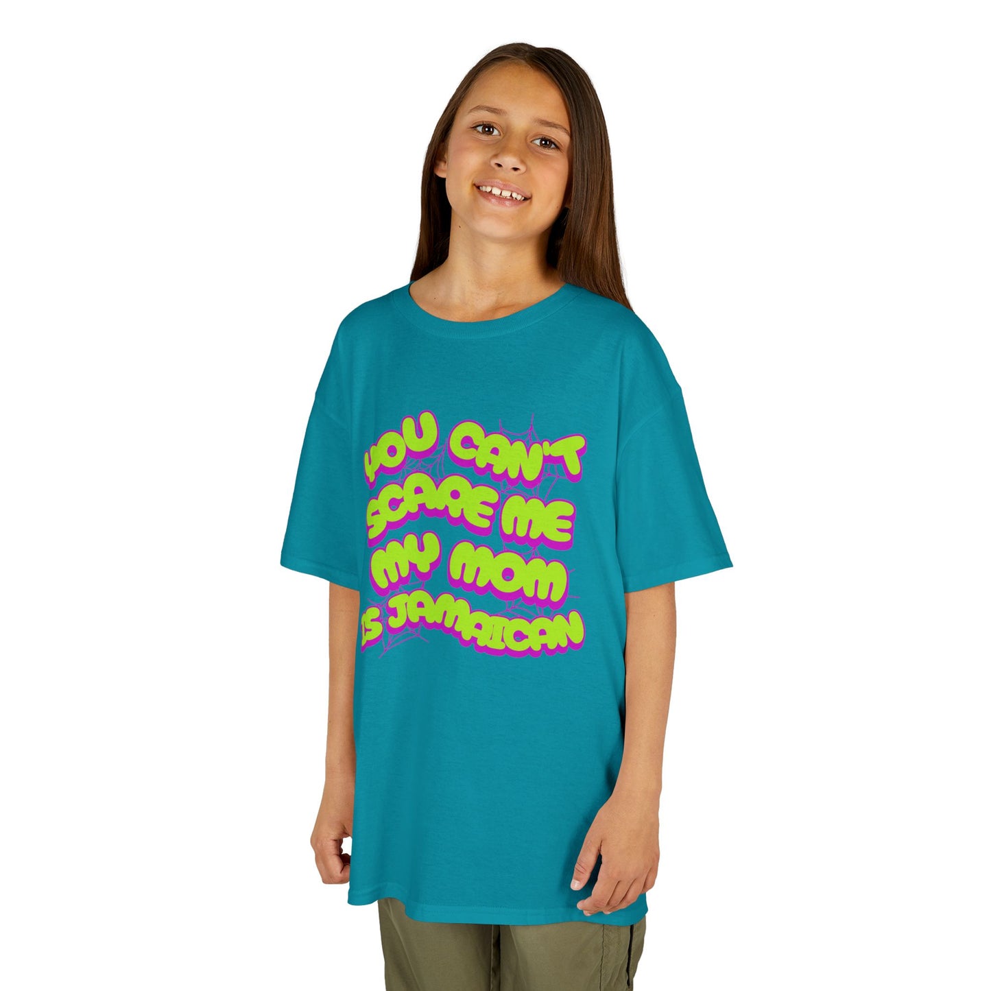 You Can't Scare Me, My Mother Is Jamaican - Kids Heavy Cotton™ Tee
