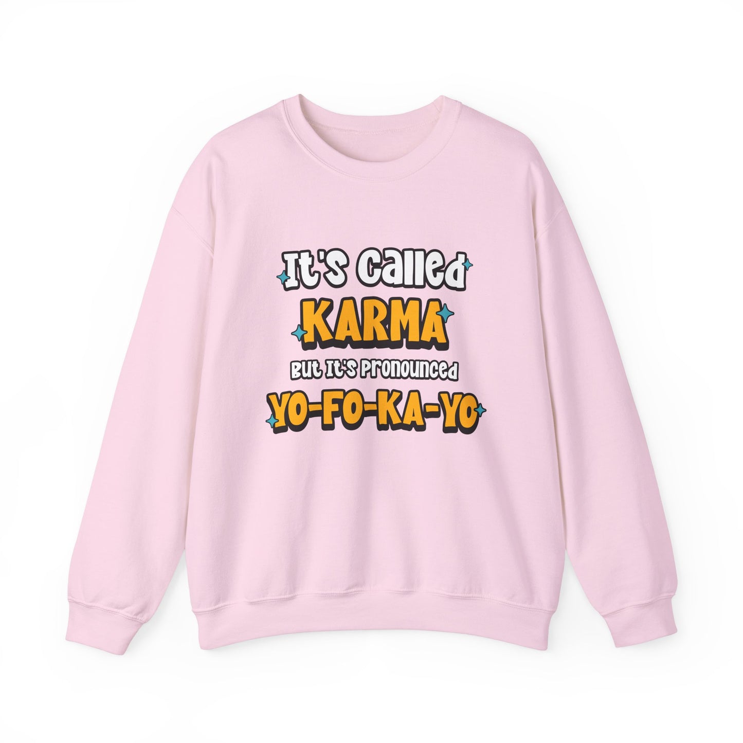 Karma (Yo-Fo-Ka-Yo) - Crewneck Sweatshirt - Because Life’s a Balancing Act