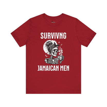 Surviving Jamaican Men - Jersey Tee